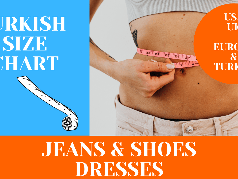 سایز لباس ترکیه